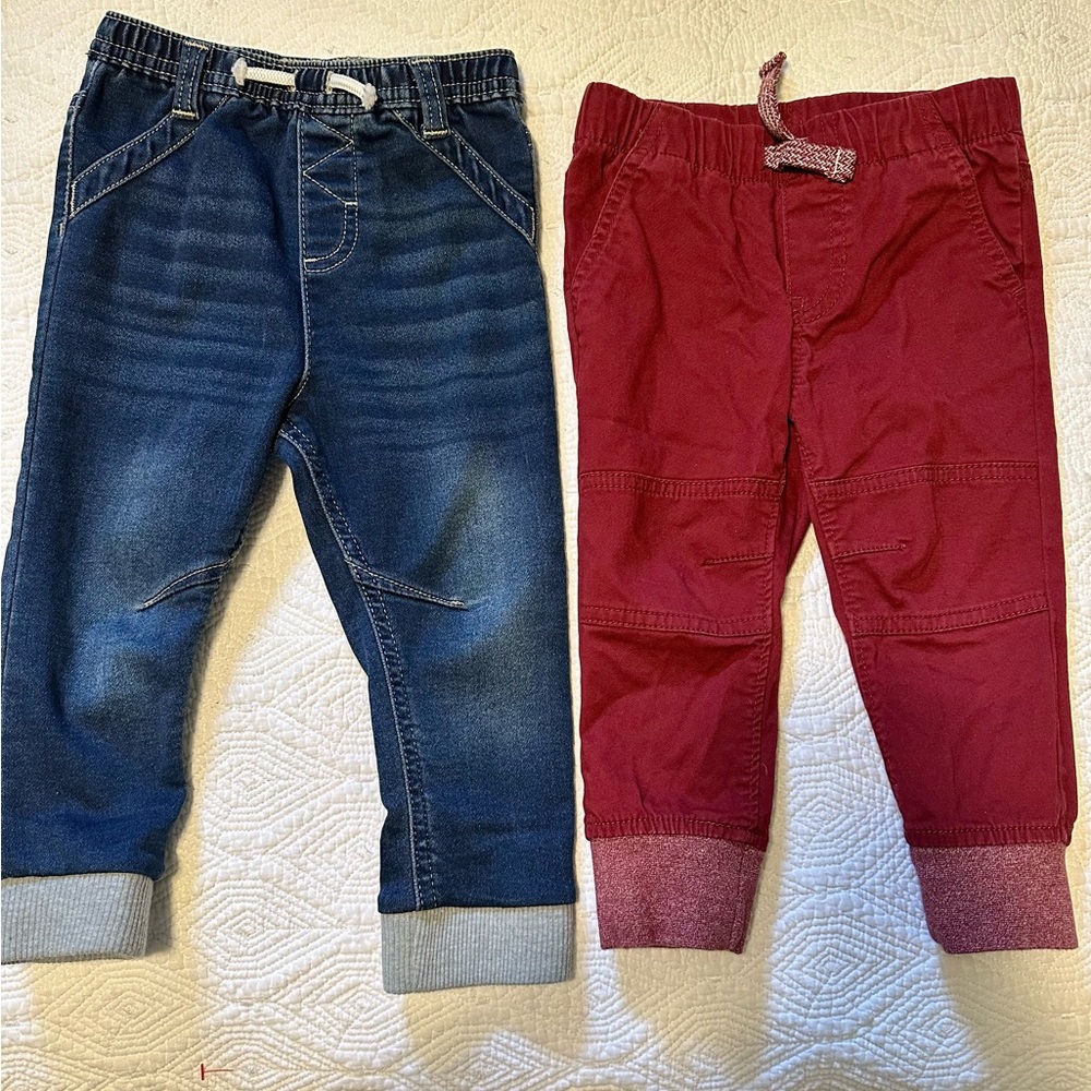 Cat & Jack 18m joggers!!
